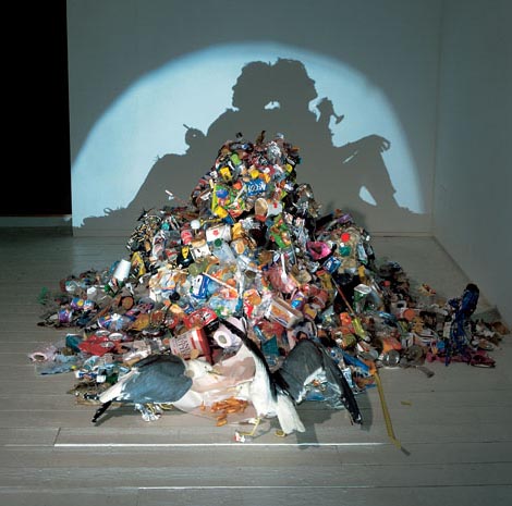 Tim Noble and Sue Webster, Dirty White Trash (With Gulls), 1998